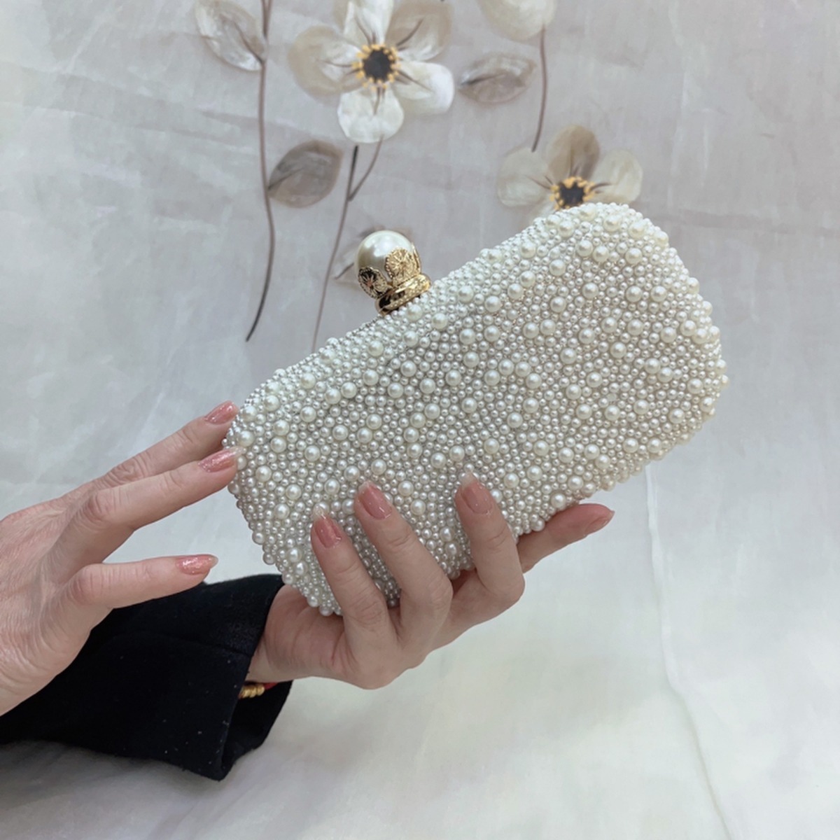 Evening Bag Beaded - Luxo casamento vestido de noite saco