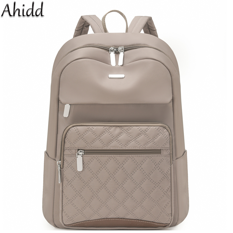 Women Bags With Laptop Compartment - Mochila de Moda com Estampa Xadrez