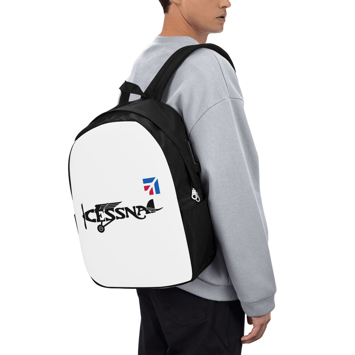Women'S Bags Travel - Mochila com logotipo Cessna, bolsa de