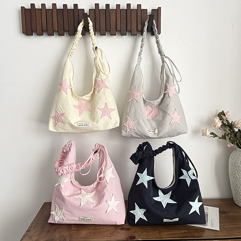 Women Bags For Office Use - Nova Bolsa Tote de Lona Bordada