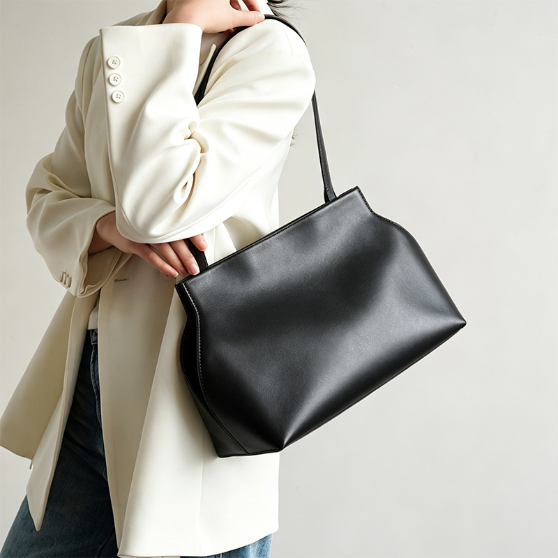 Women Bags For Office Use - Bolsa de Ombro Feminina Minimalista em