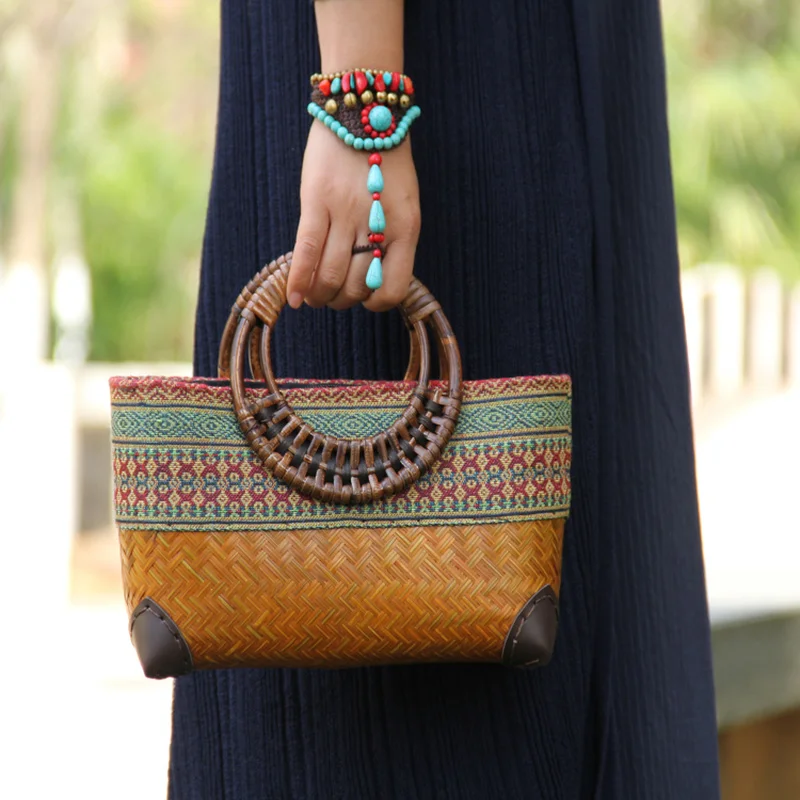 Women Bags Vietnam - Bolsa Feminina Mini Retrô Japonesa Artesanal