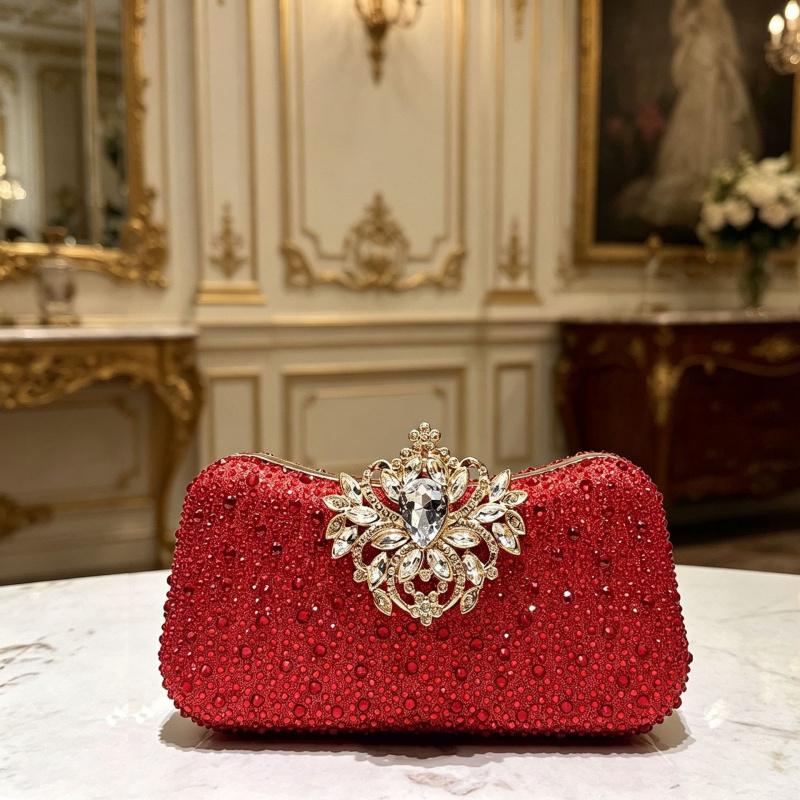 Clutch Bag Evening - Bolsa Clutch Elegante com Fecho de