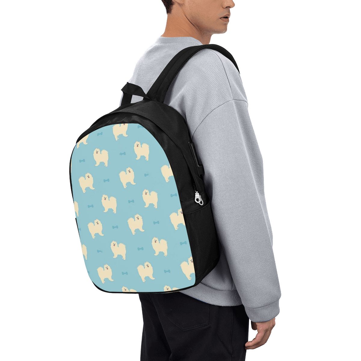 Women'S Bags Travel - Mochila para cães Samoyed, bolsa de