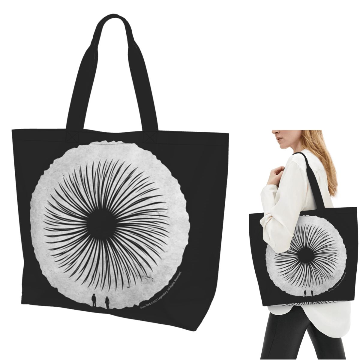 Women Bags Dune - Bolsa de compras de lona com