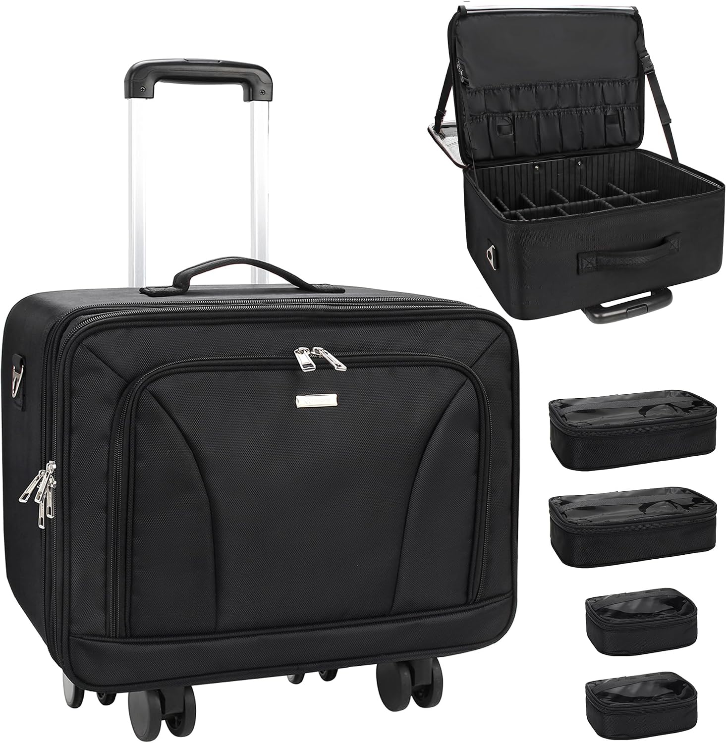 Women'S Bags Travel - Maleta de Maquiagem Extra Grande com