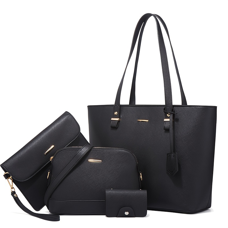 Women'S Retro Bags - 4 pçs moda feminina conjuntos de