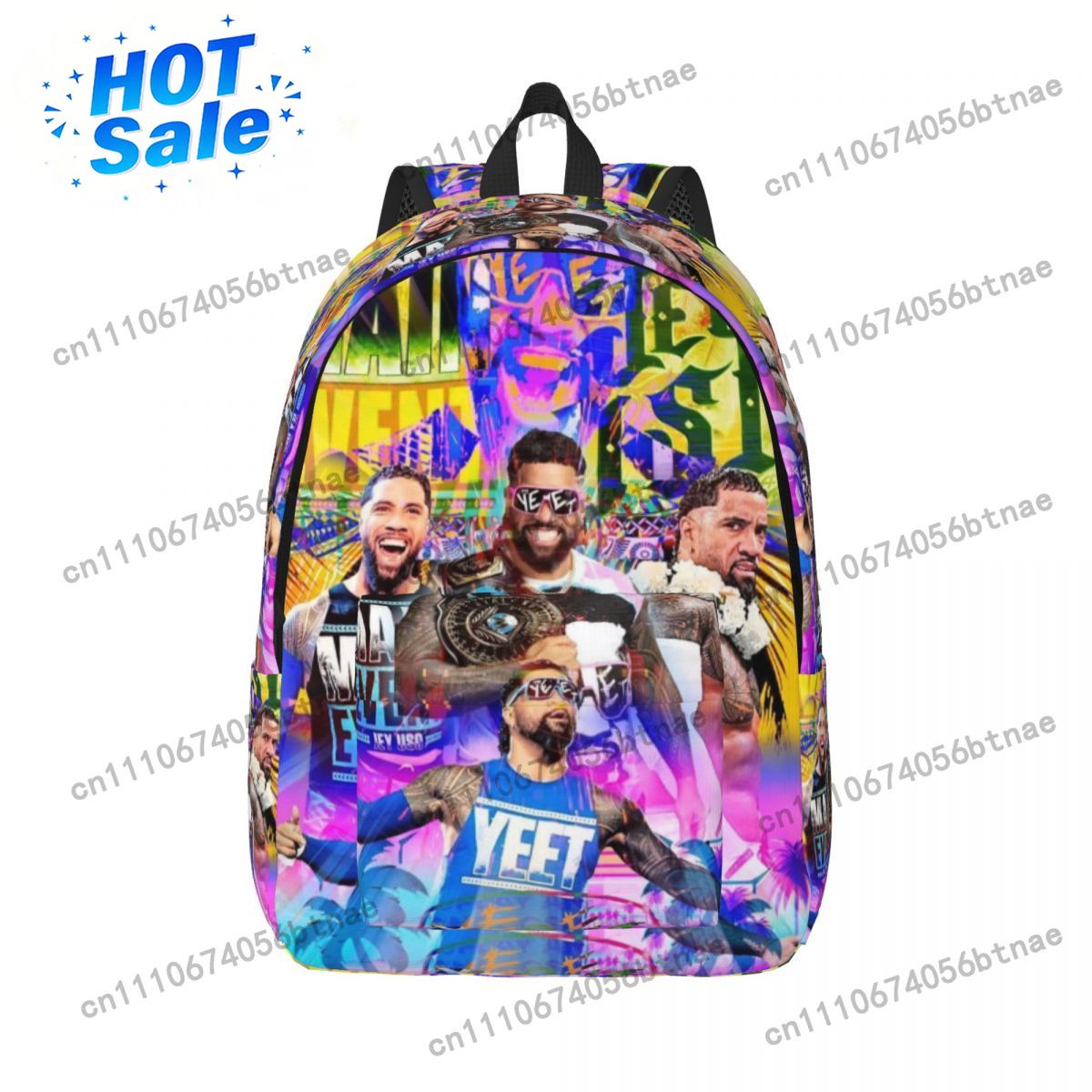 Women Bags With Laptop Compartment - Mochilas de lona com tema Yeet