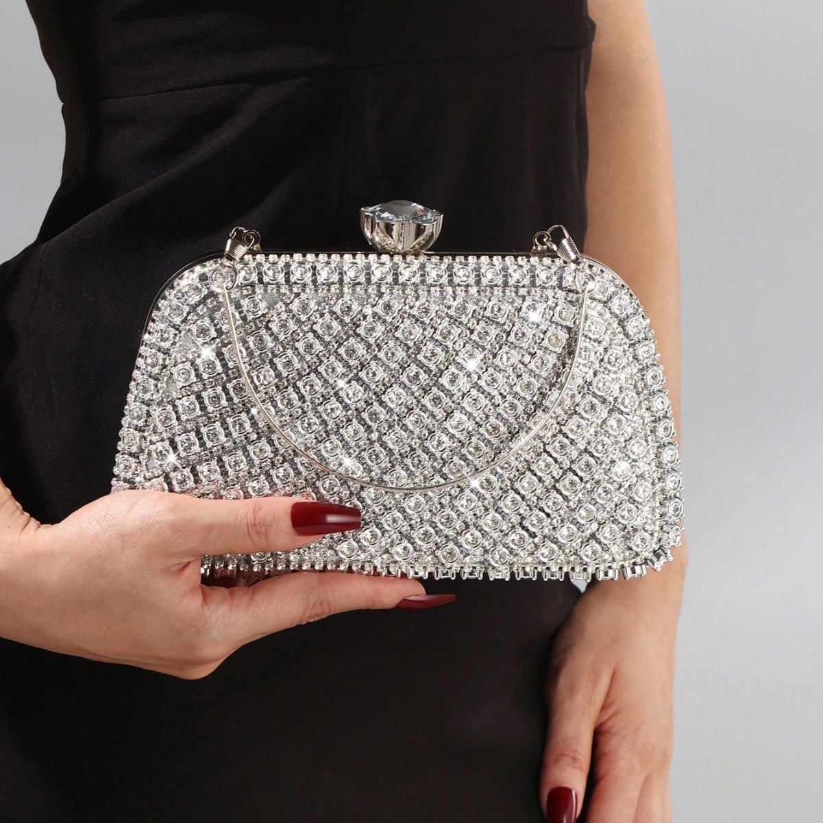 Evening Bag Beaded - Bolsas de Noite Luxuosas com Diamantes