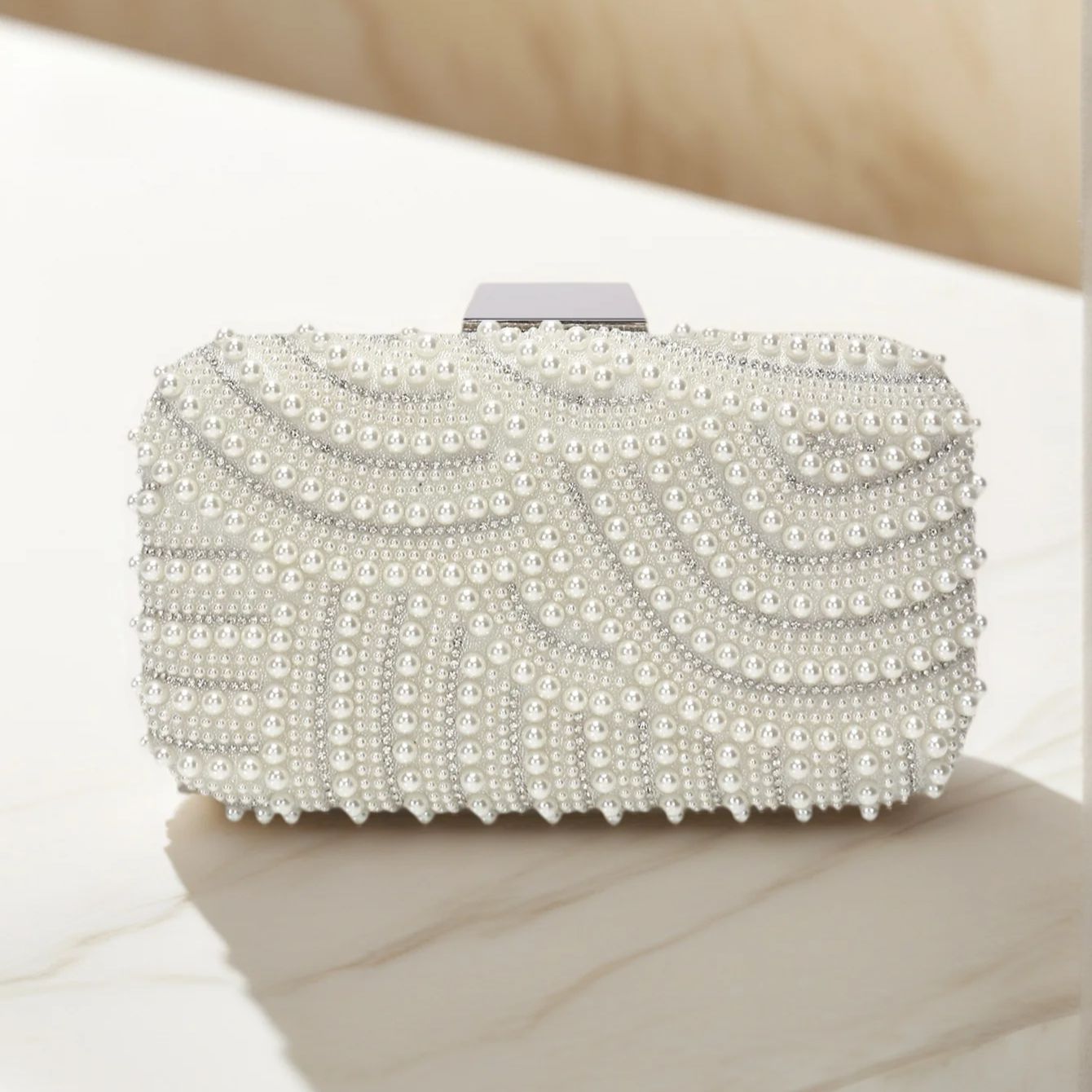 Evening Bag Beaded - Beading mulheres sacos de noite oco