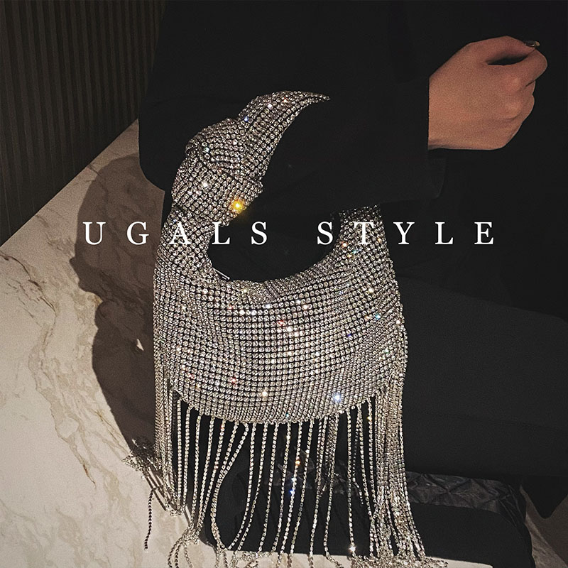 Bolsa de Mão UGALS com Diamant - Clutch Bag Evening avaliação e preço