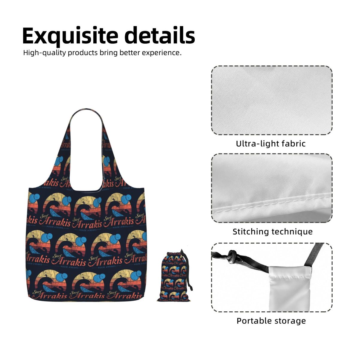 Bolsa de compras Visit Arrakis - Women Bags Dune avaliação e preço