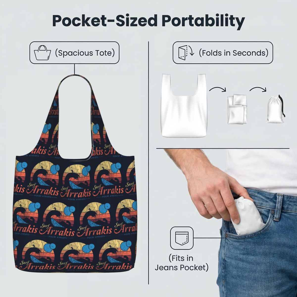 Bolsa de compras Visit Arrakis - Women Bags Dune avaliação e preço