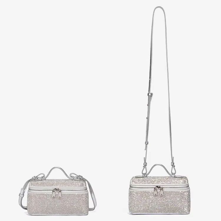Bolsa Transversal de Strass 20 - Women Vanity Bags avaliação e preço