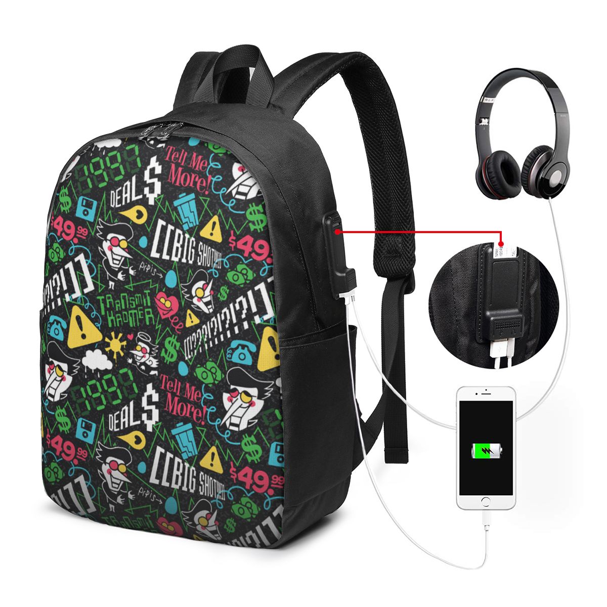 Mochila Deltarune SPAMTON G pa - Women'S Bags Travel avaliação e preço