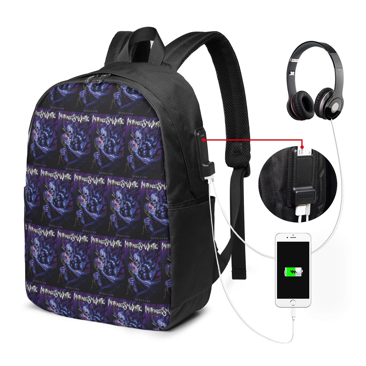 Mochila Motionless In White pa - Women'S Bags Travel avaliação e preço