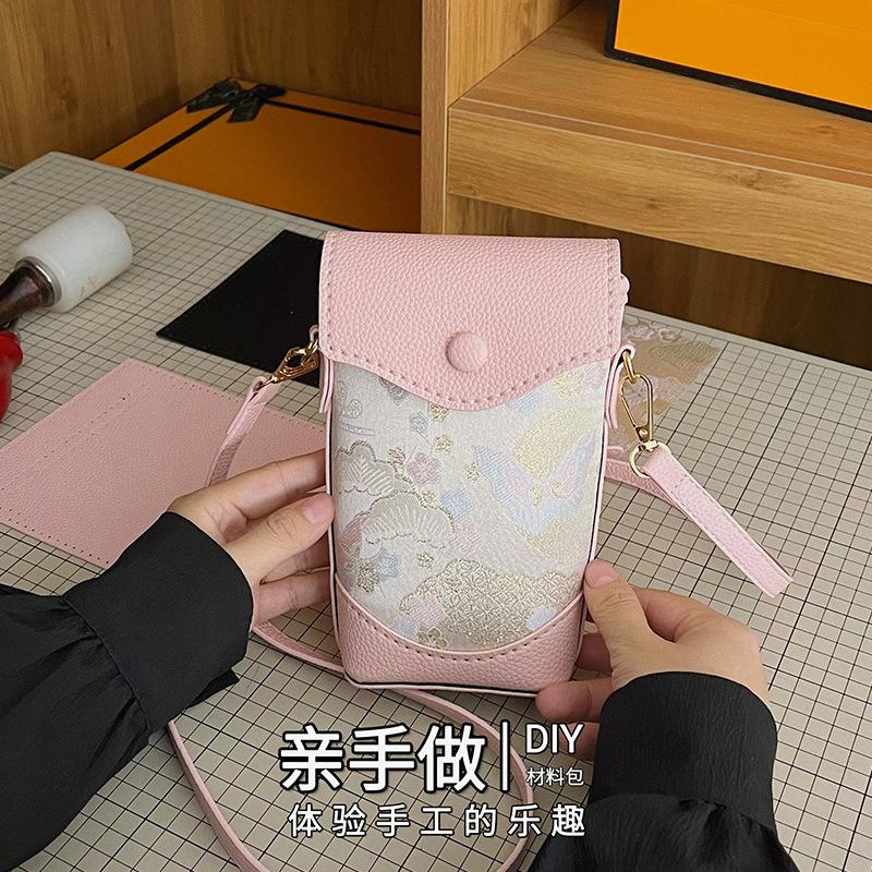 Bolsa de Tricô DIY - Bolsa Fem - Women'S Retro Bags avaliação e preço