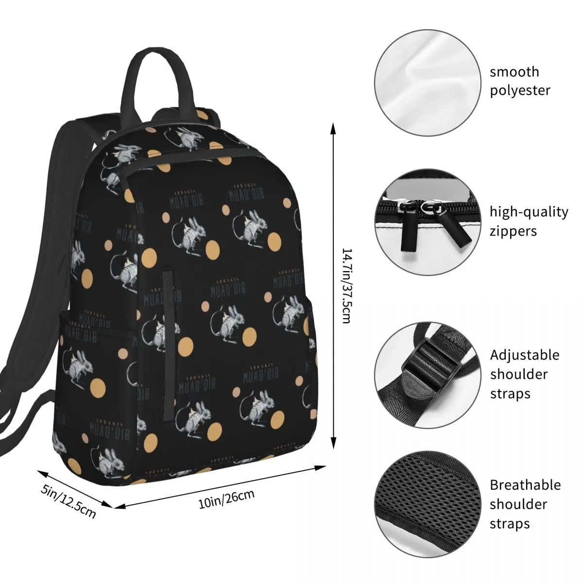 Dune 2020 Muad'Dib Mochila Day - Women Bags Dune avaliação e preço