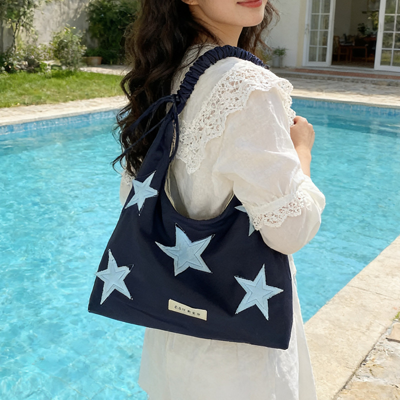 Nova Bolsa Tote de Lona Bordad - Women Bags For Office Use avaliação e preço