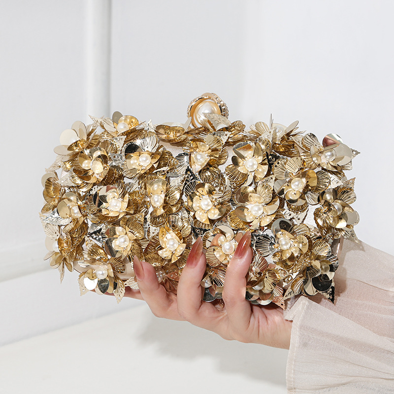 Bolsa de Mão Feminina de Luxo  - Evening Bag Beaded avaliação e preço