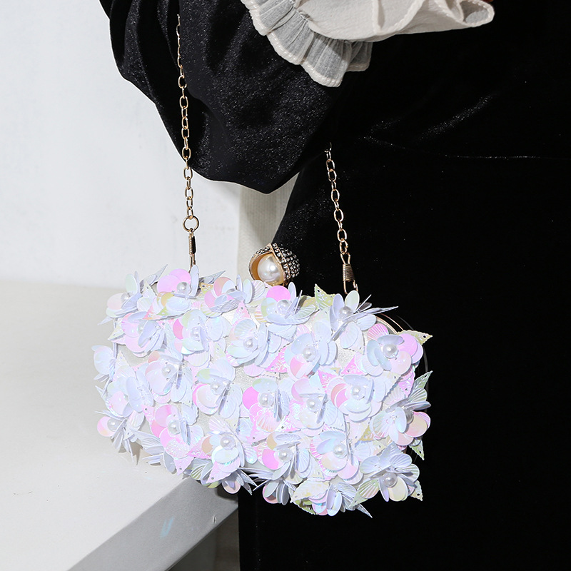 Bolsa de Mão Feminina de Luxo  - Evening Bag Beaded avaliação e preço