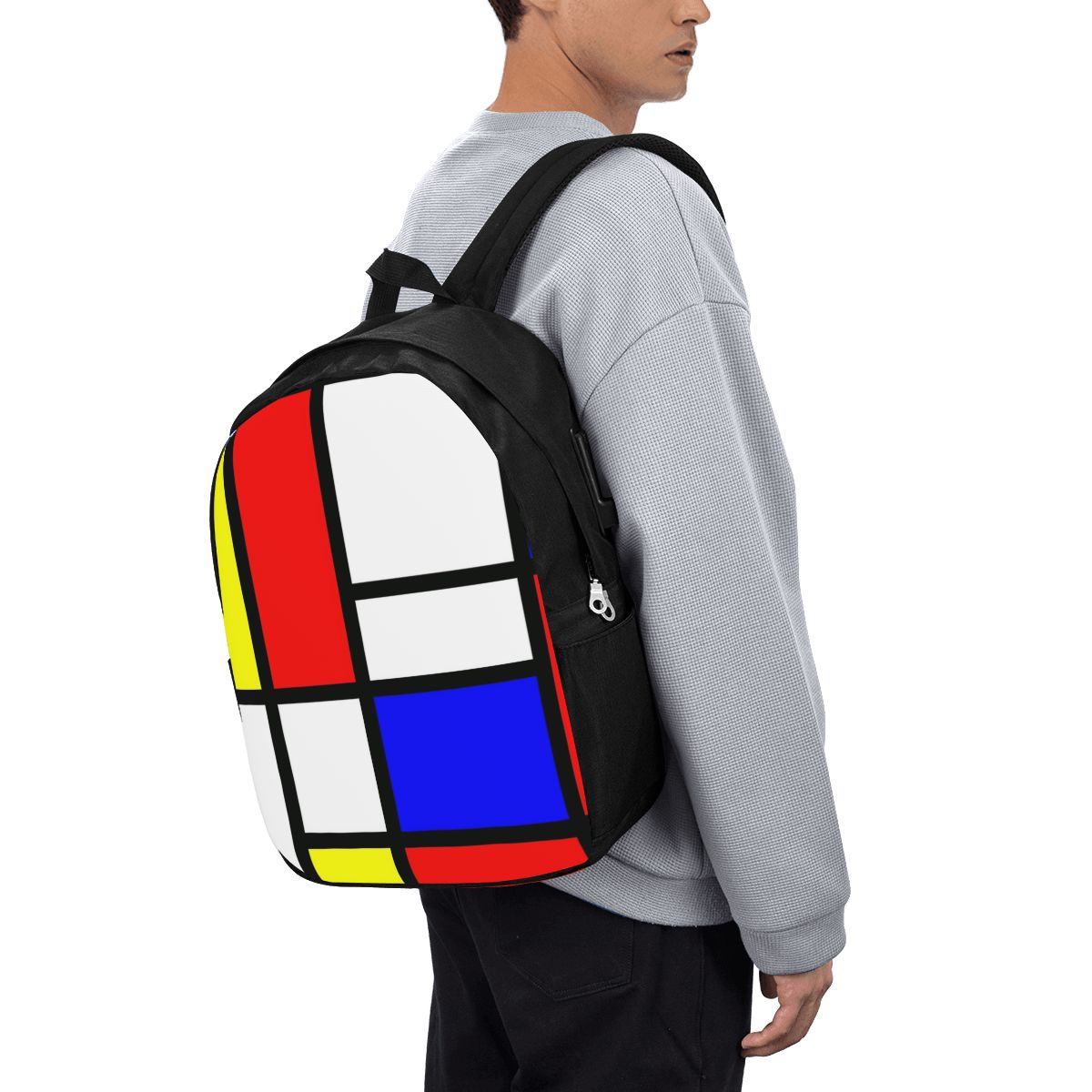 Mochila Piet Mondrian Composit - Women'S Bags Travel avaliação e preço