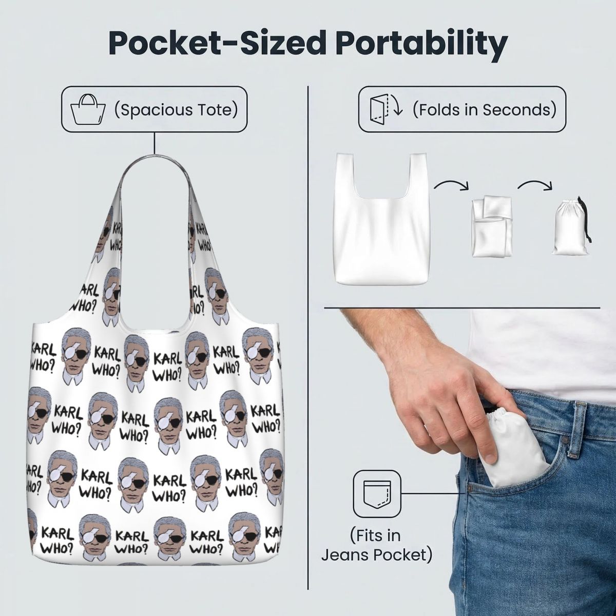 Bolsa de Compras Karl Who em L - Women'S Karl Bags avaliação e preço