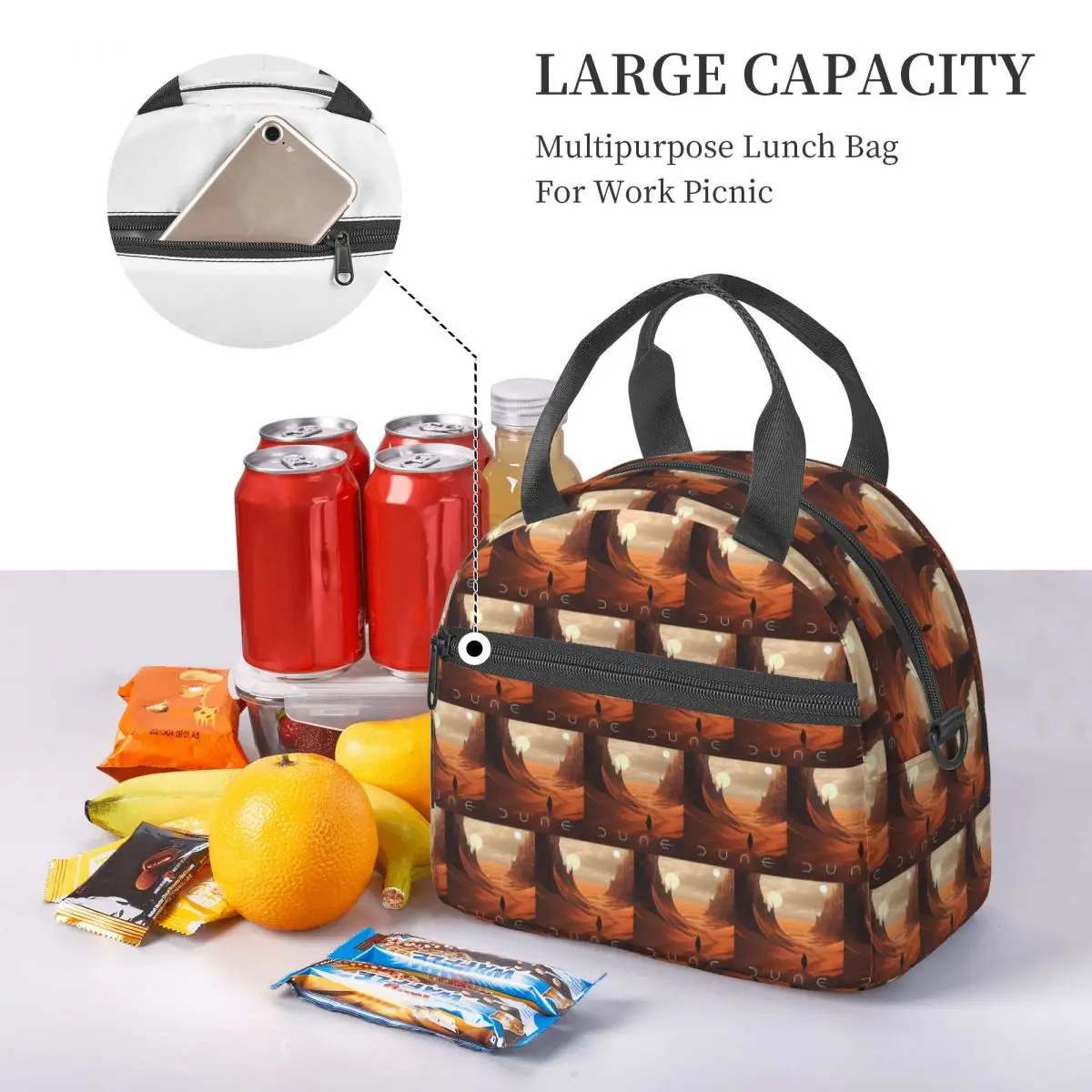 Dune 2020 Fan Art Bolsa térmic - Women Bags Dune avaliação e preço