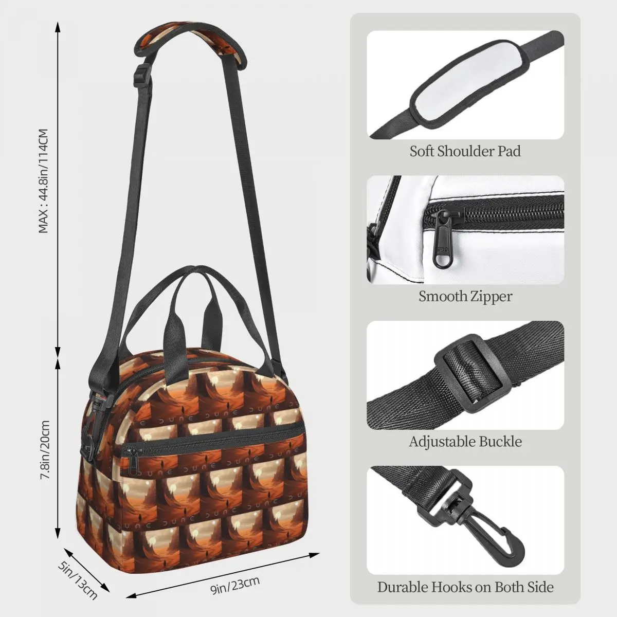 Dune 2020 Fan Art Bolsa térmic - Women Bags Dune avaliação e preço