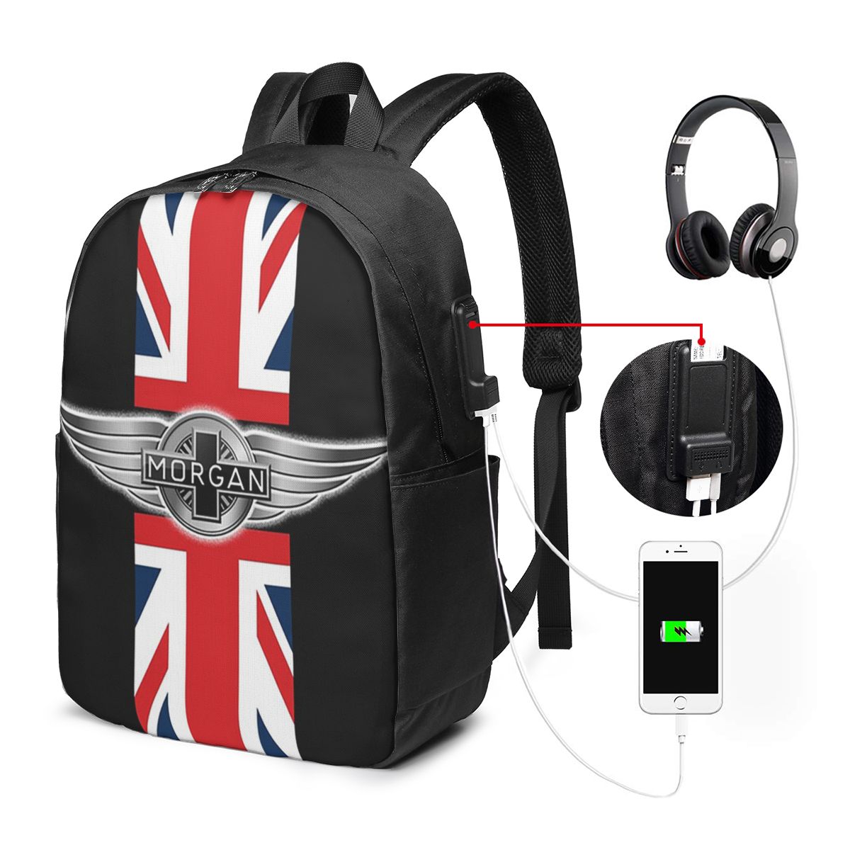 Mochila Morgan Motor Car Compa - Women'S Bags Travel avaliação e preço