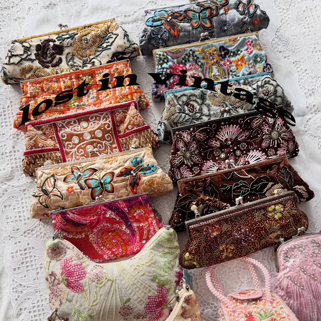 Perdido em Vintage bordado à m - Evening Bag Beaded avaliação e preço