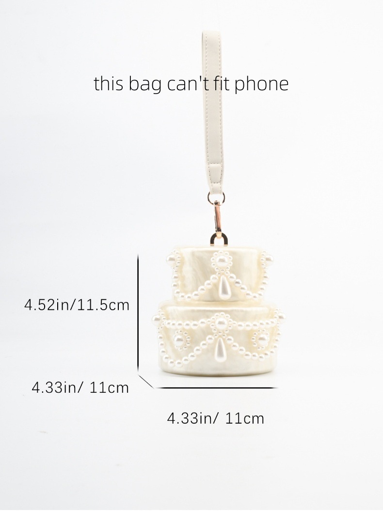 Bolsa de mão em formato de bol - Evening Bag Beaded avaliação e preço