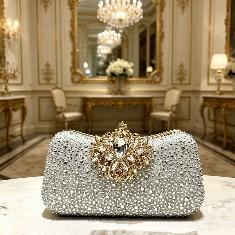 Bolsa Clutch Elegante com Fech - Clutch Bag Evening avaliação e preço