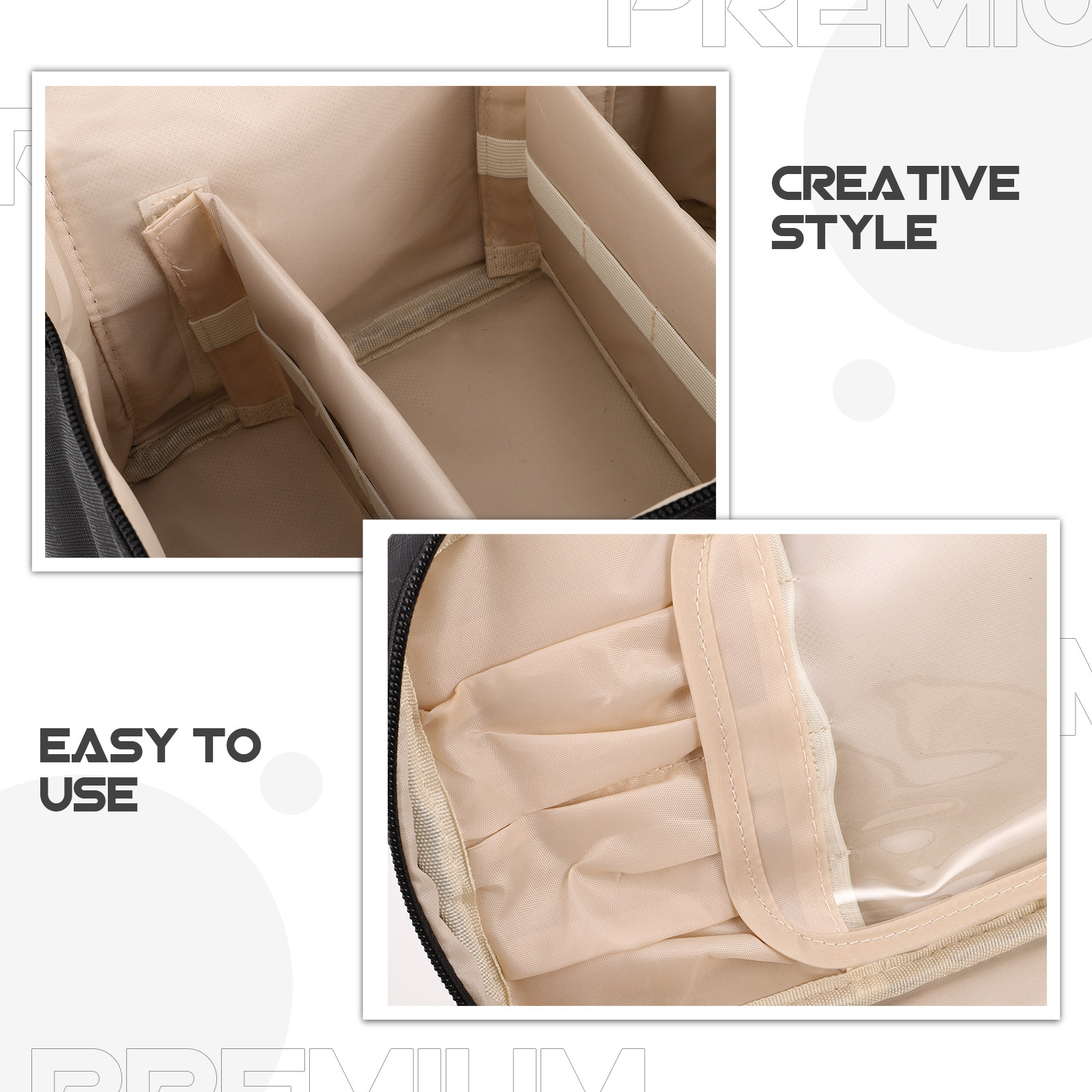 Bolsa de Maquiagem Impermeável - Women Vanity Bags avaliação e preço