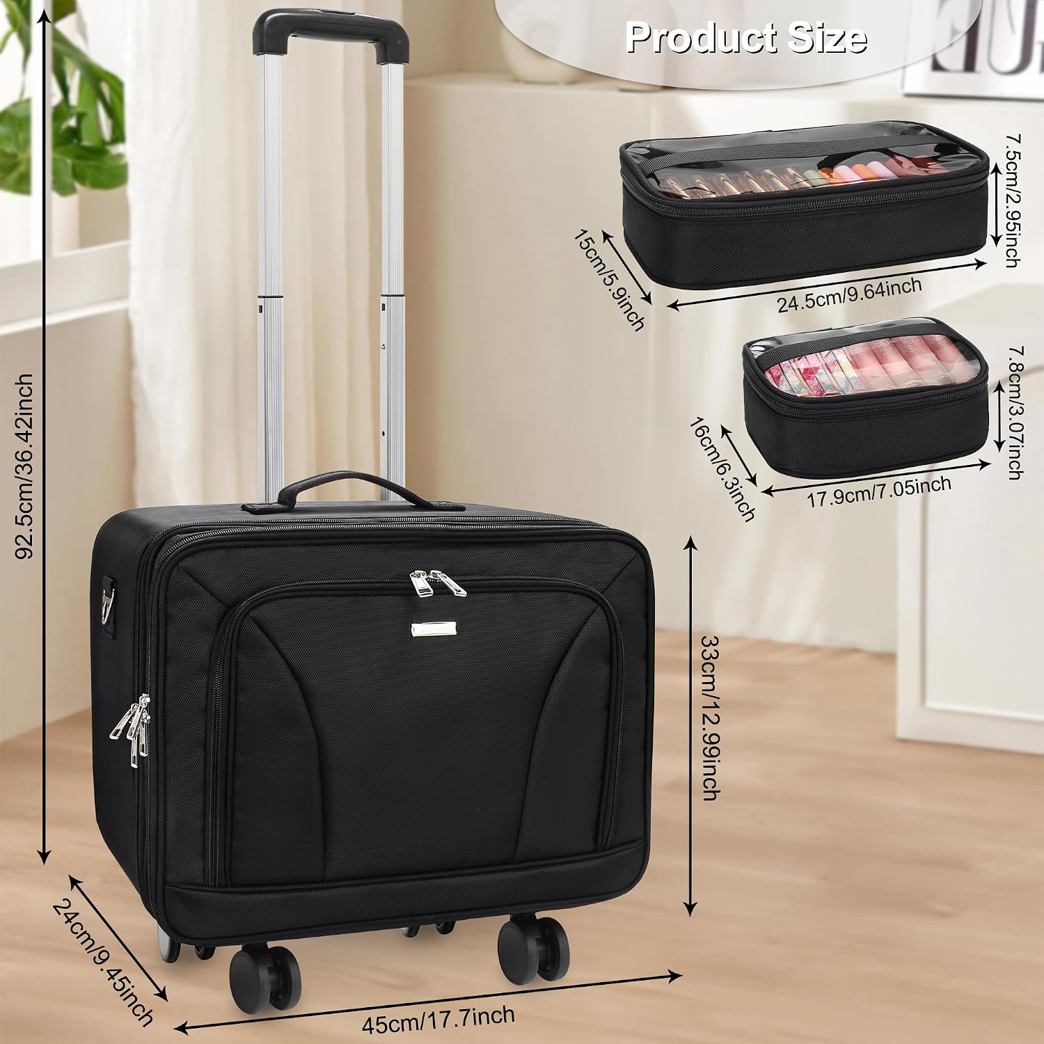 Maleta de Maquiagem Extra Gran - Women'S Bags Travel avaliação e preço