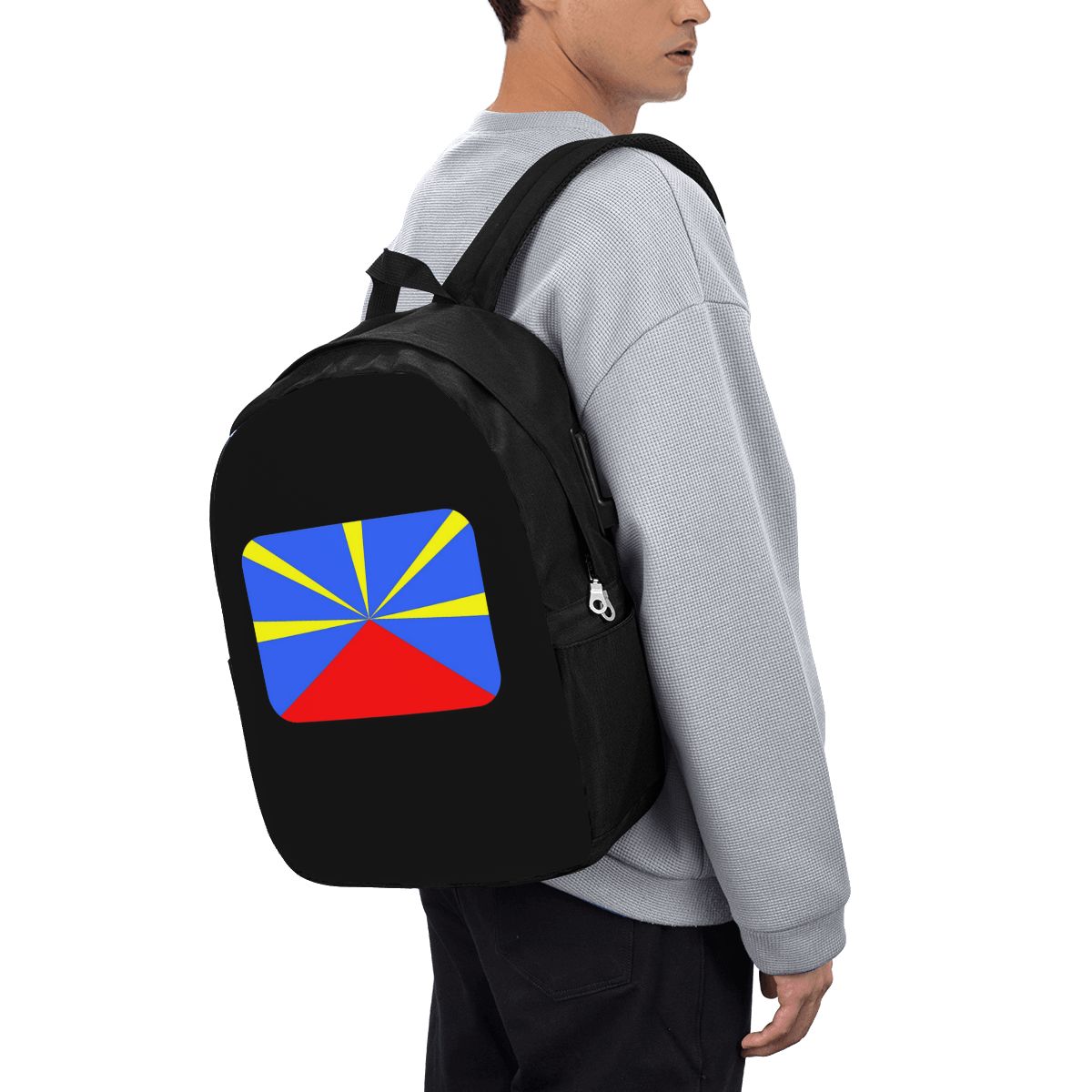 Mochila com bandeira da ilha d - Women'S Bags Travel avaliação e preço
