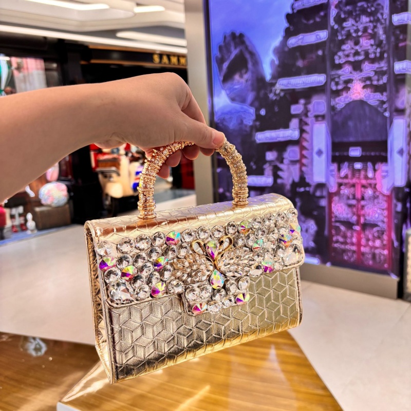 Bolsa de Noite Luxuosa com Gli - Clutch Bag Evening avaliação e preço