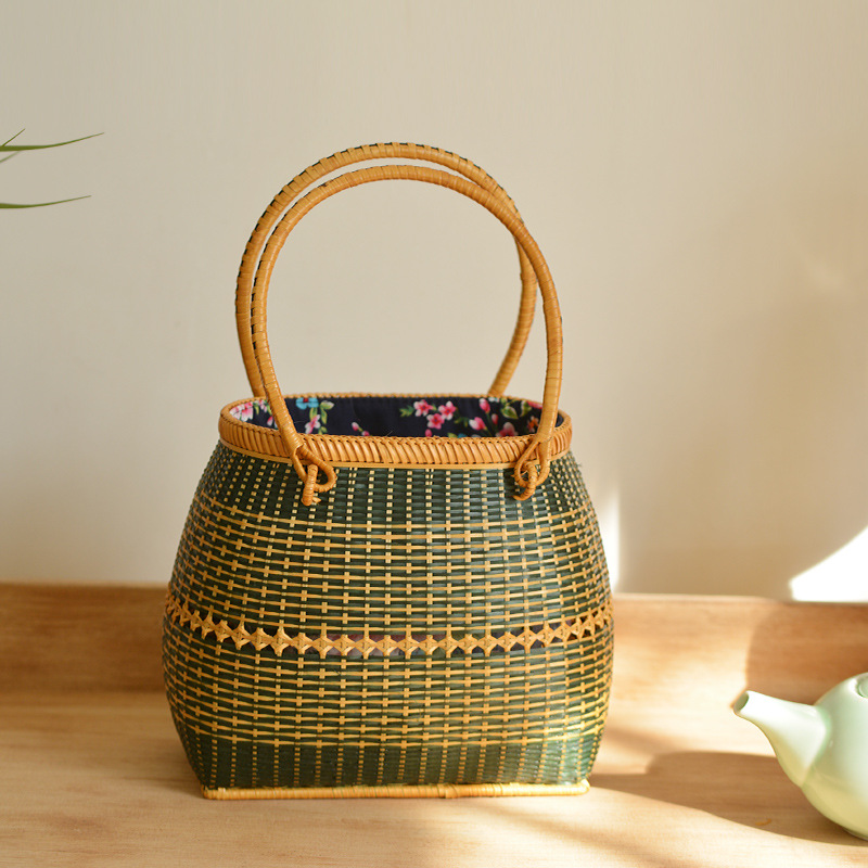 Cesta artesanal do Vietnã, arm - Women Bags Vietnam avaliação e preço