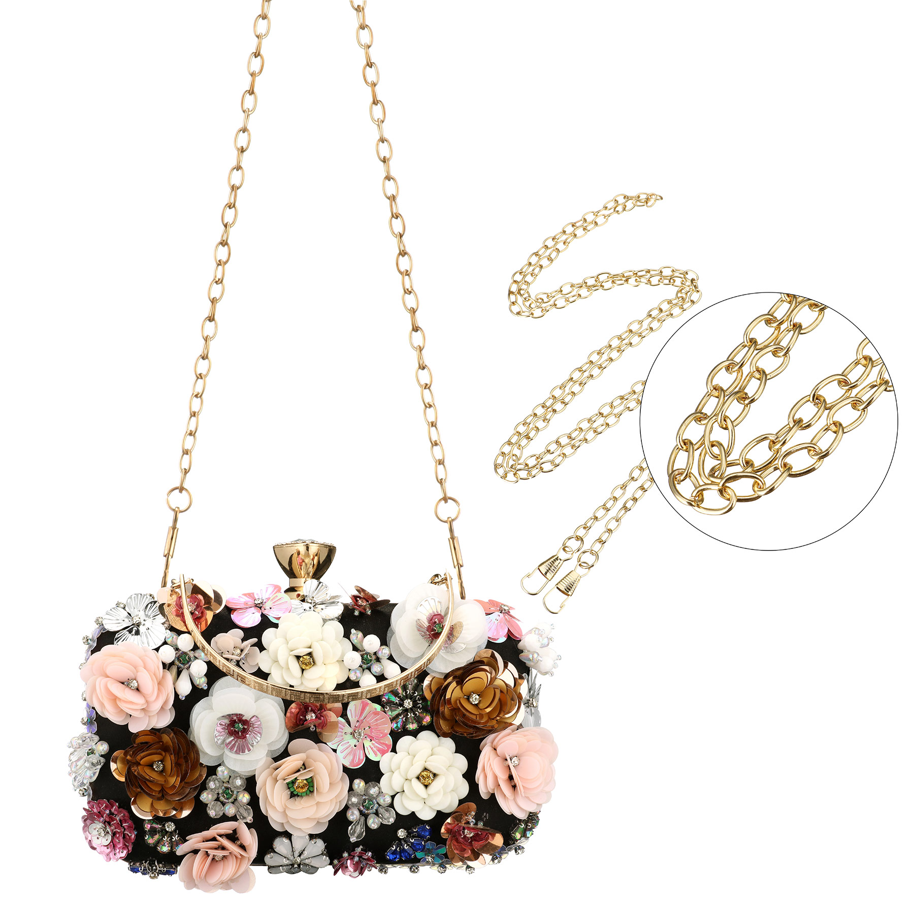 Bolsas de Noite Femininas de M - Evening Bag Beaded avaliação e preço