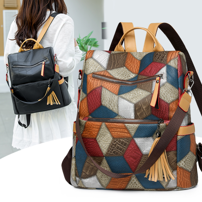Vintage couro do plutônio moch - Women Bags For Office Use avaliação e preço