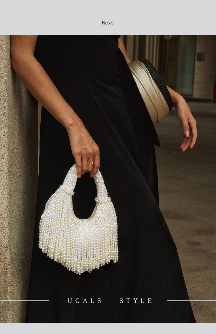 Bolsa de Mão Clutch de Luxo co - Evening Bag Beaded avaliação e preço