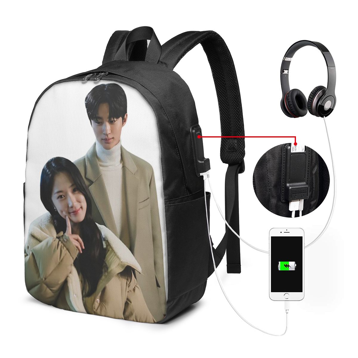 Mochila Lovely Runner Kdrama F - Women'S Bags Travel avaliação e preço