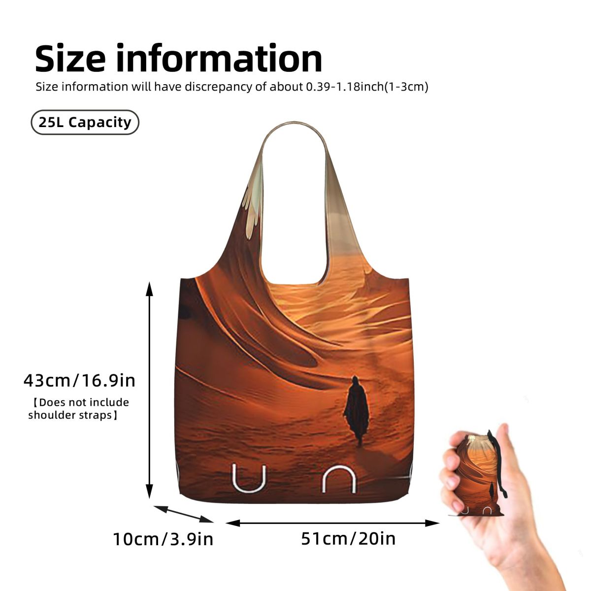 Dune 2020 Fan Art Shopping Tot - Women Bags Dune avaliação e preço