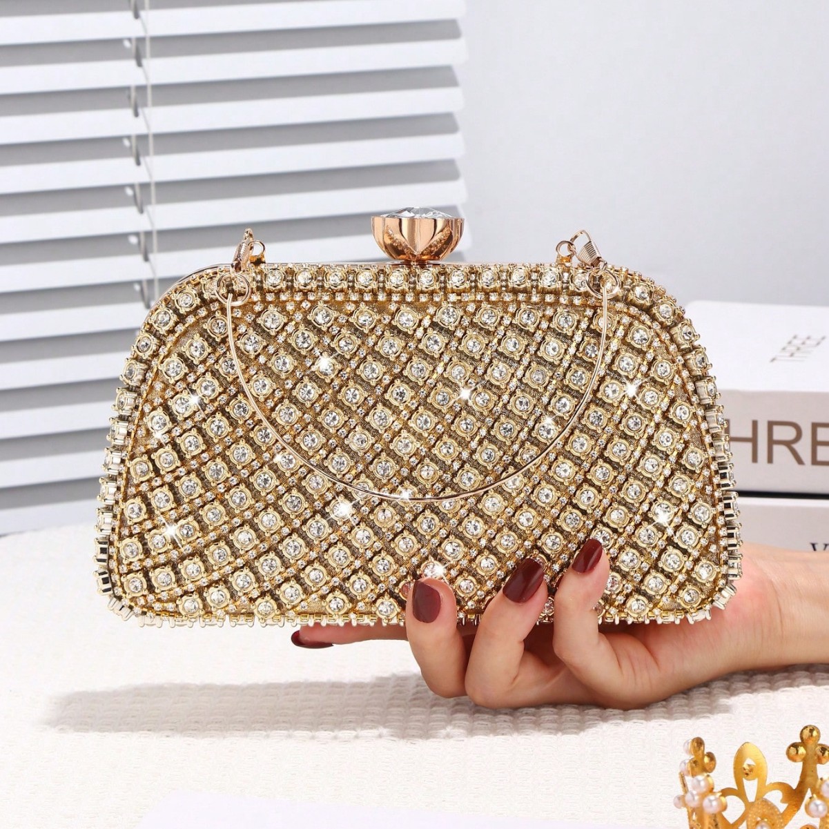 Bolsas de Noite Luxuosas com D - Evening Bag Beaded avaliação e preço