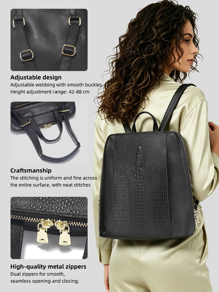 Mochila Feminina Zency de Cour - Women Bags With Laptop Compartment avaliação e preço